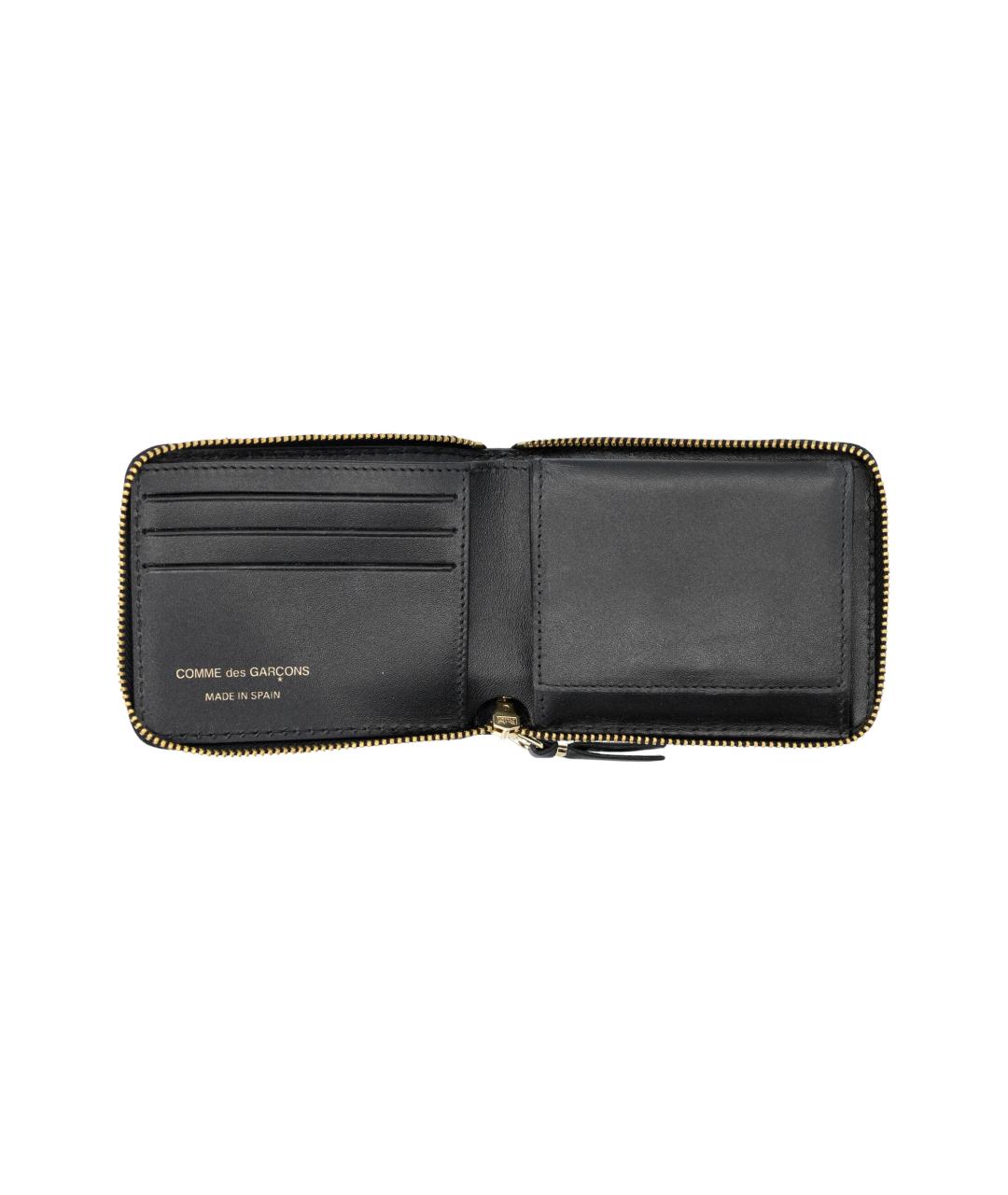 COMME DES GARÇONS WALLET Желтый кожаный кошелек, фото 3