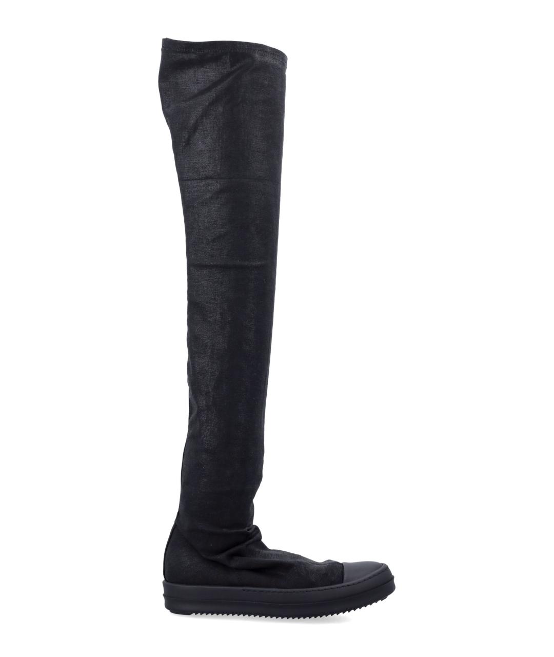 RICK OWENS DRKSHDW Черные синтетические кроссовки, фото 1