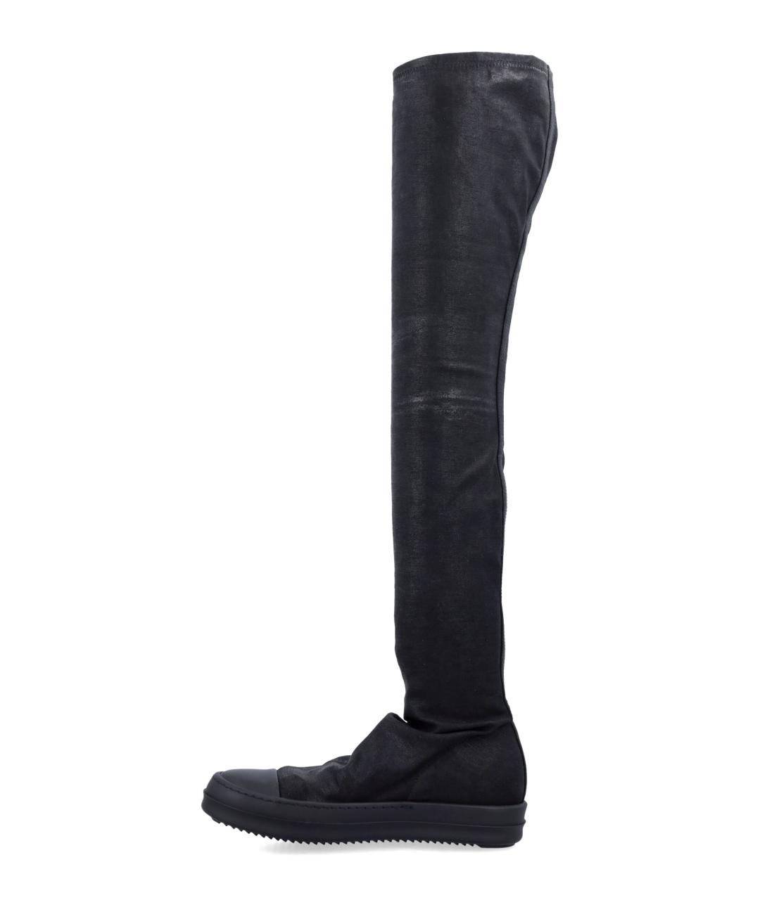 RICK OWENS DRKSHDW Черные синтетические кроссовки, фото 3