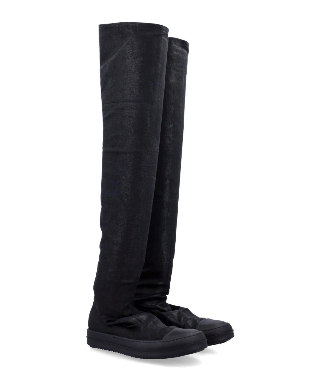 RICK OWENS DRKSHDW Черные синтетические кроссовки, фото 2