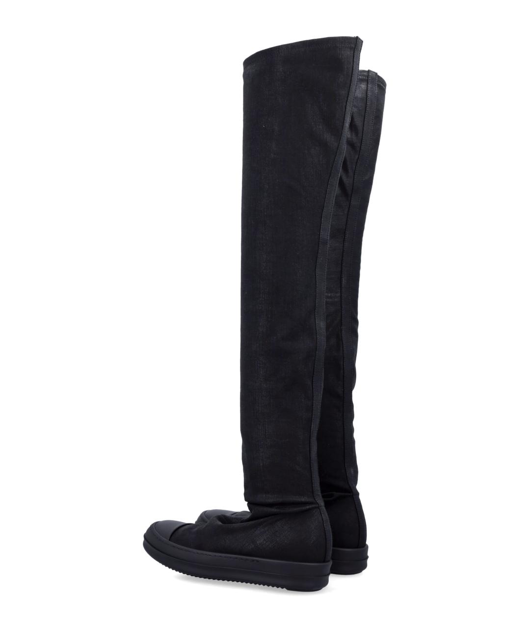 RICK OWENS DRKSHDW Черные синтетические кроссовки, фото 4