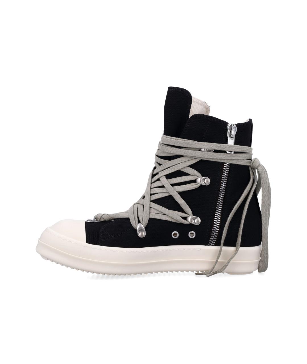 RICK OWENS DRKSHDW Черные кеды, фото 3