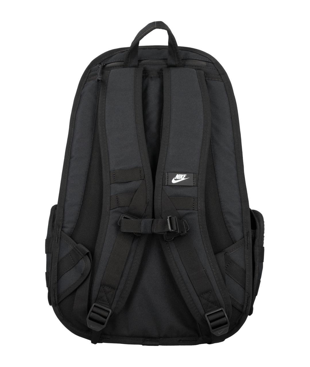 NIKE Черный синтетический рюкзак, фото 4