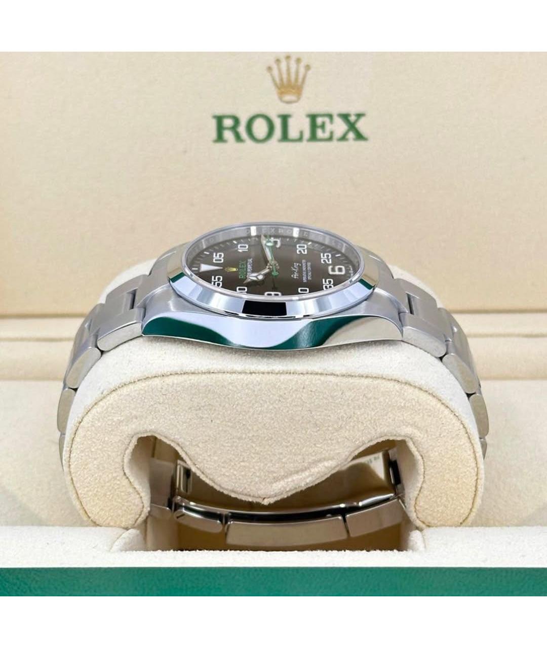ROLEX Черные часы, фото 4