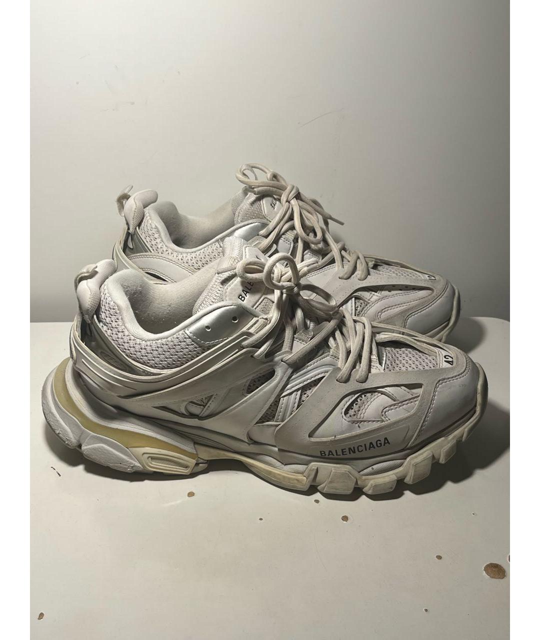 BALENCIAGA Белые низкие кроссовки / кеды, фото 2
