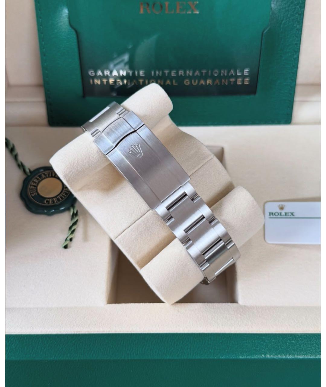 ROLEX Серебряные часы, фото 6