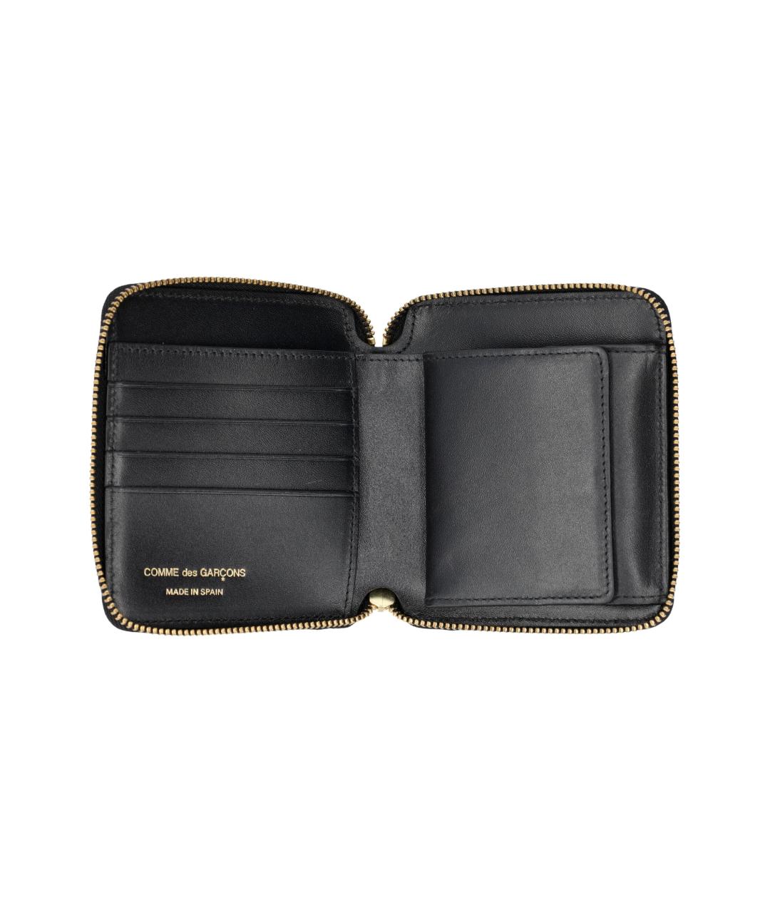 COMME DES GARÇONS WALLET Черный кожаный кошелек, фото 3