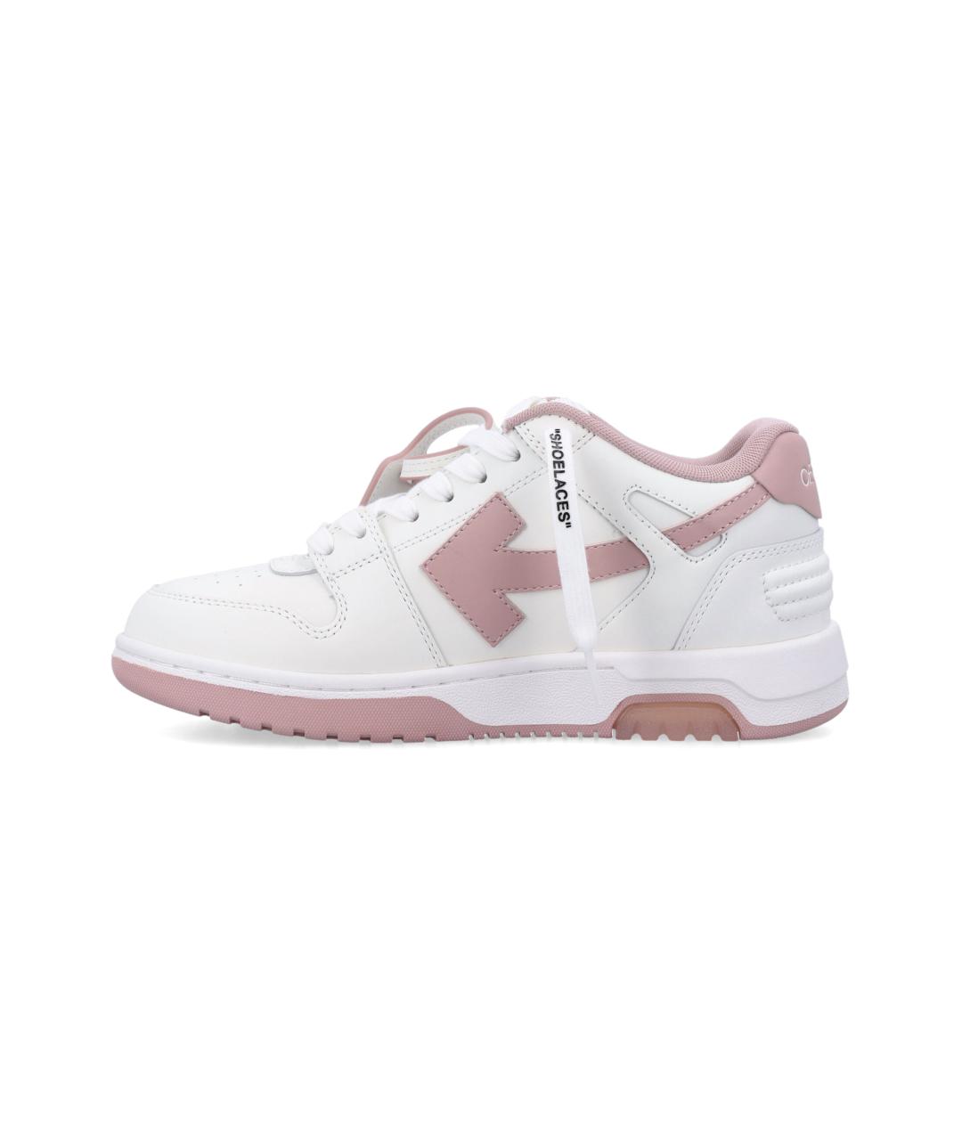 OFF-WHITE Белые кеды, фото 3