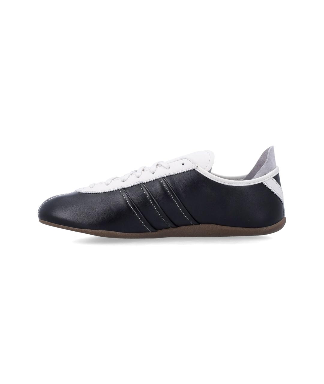 Y-3 Черные кожаные кроссовки, фото 3