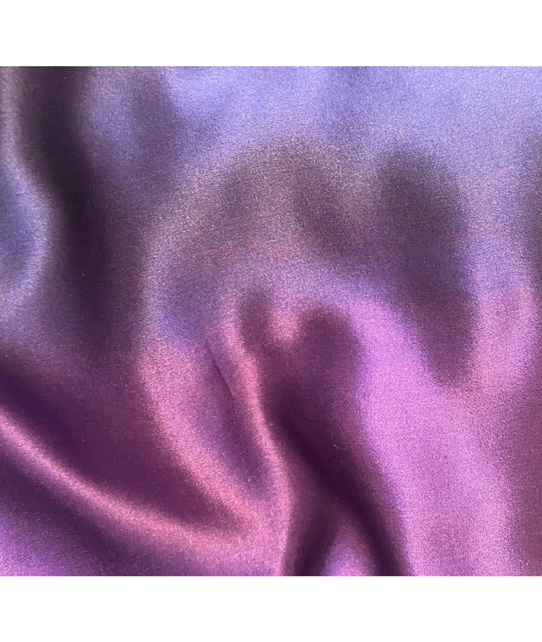 MAX MARA Фиолетовое шелковое повседневное платье, фото 4