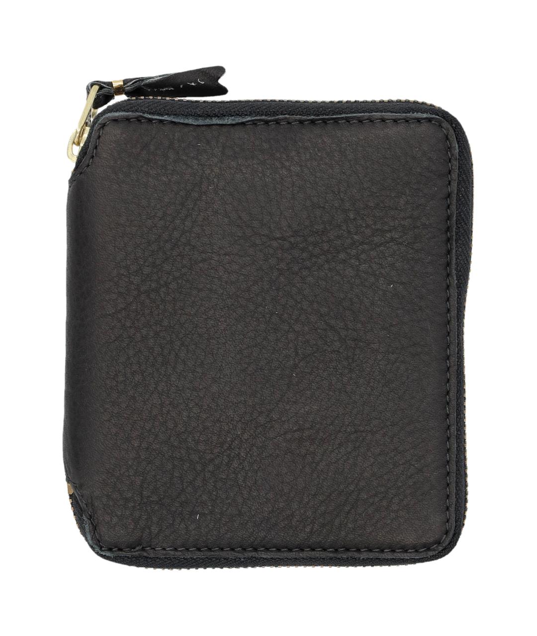 COMME DES GARÇONS WALLET Черный кожаный кошелек, фото 1