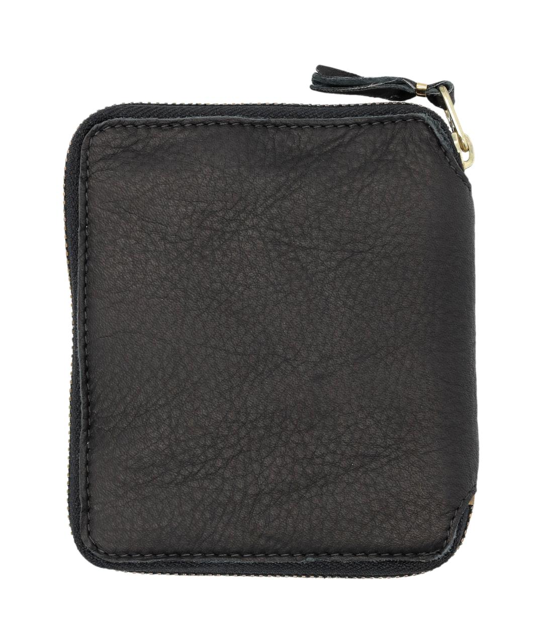 COMME DES GARÇONS WALLET Черный кожаный кошелек, фото 2