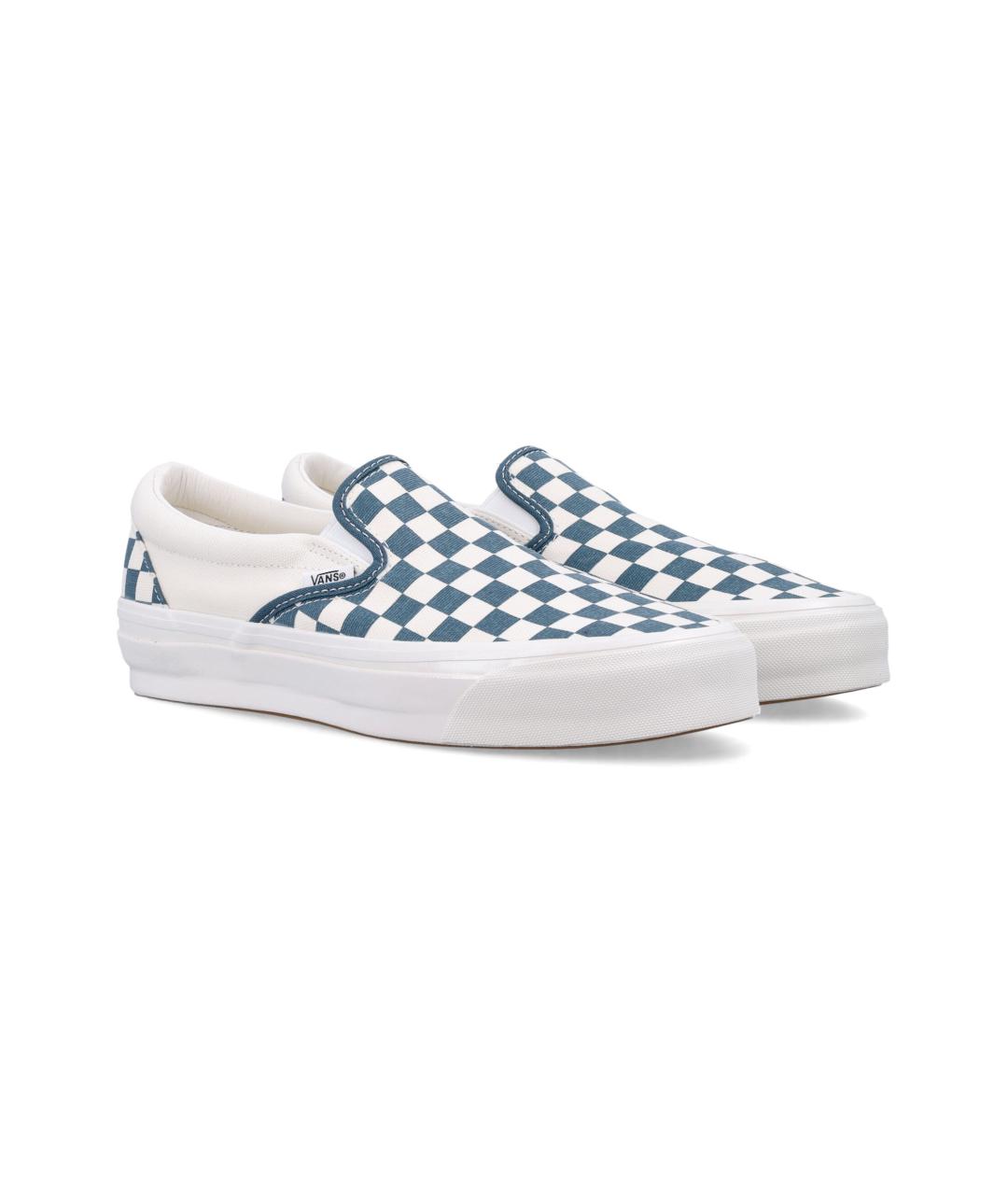 VANS Синие текстильные слипоны, фото 2
