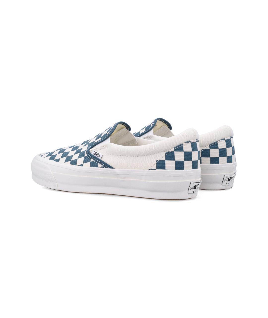VANS Синие текстильные слипоны, фото 4
