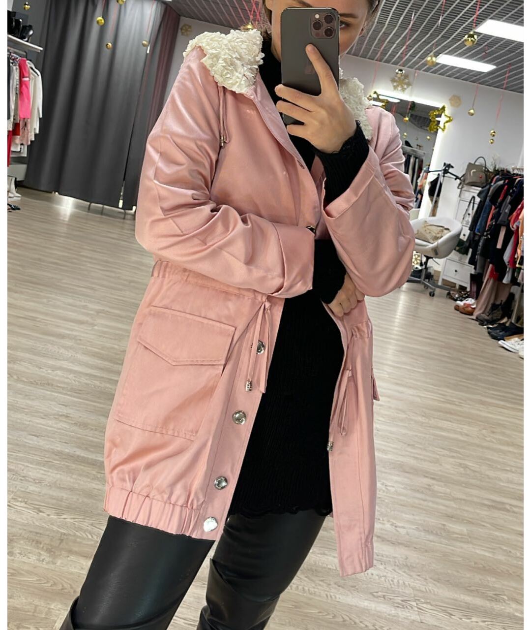 A LA RUSSE Розовая куртка, фото 4