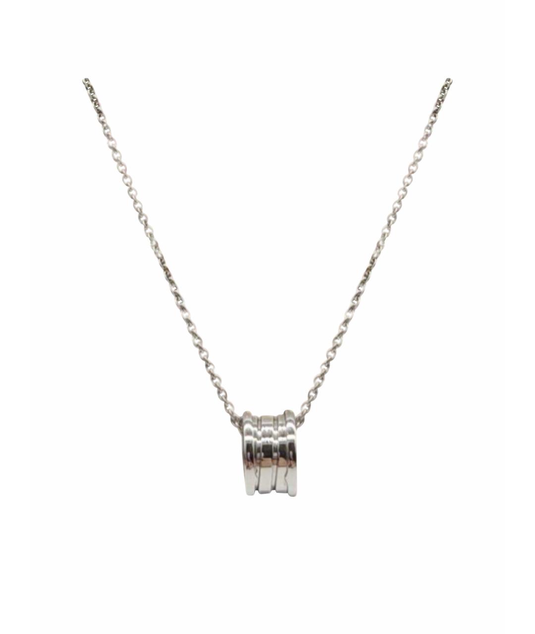 BVLGARI Серебрянный кулон из белого золота, фото 1