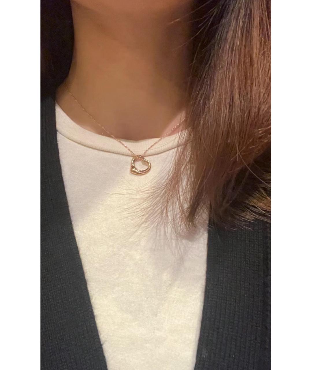 TIFFANY&CO Желтый кулон из розового золота, фото 4