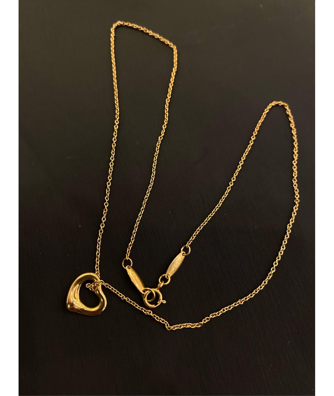 TIFFANY&CO Желтый кулон из розового золота, фото 2