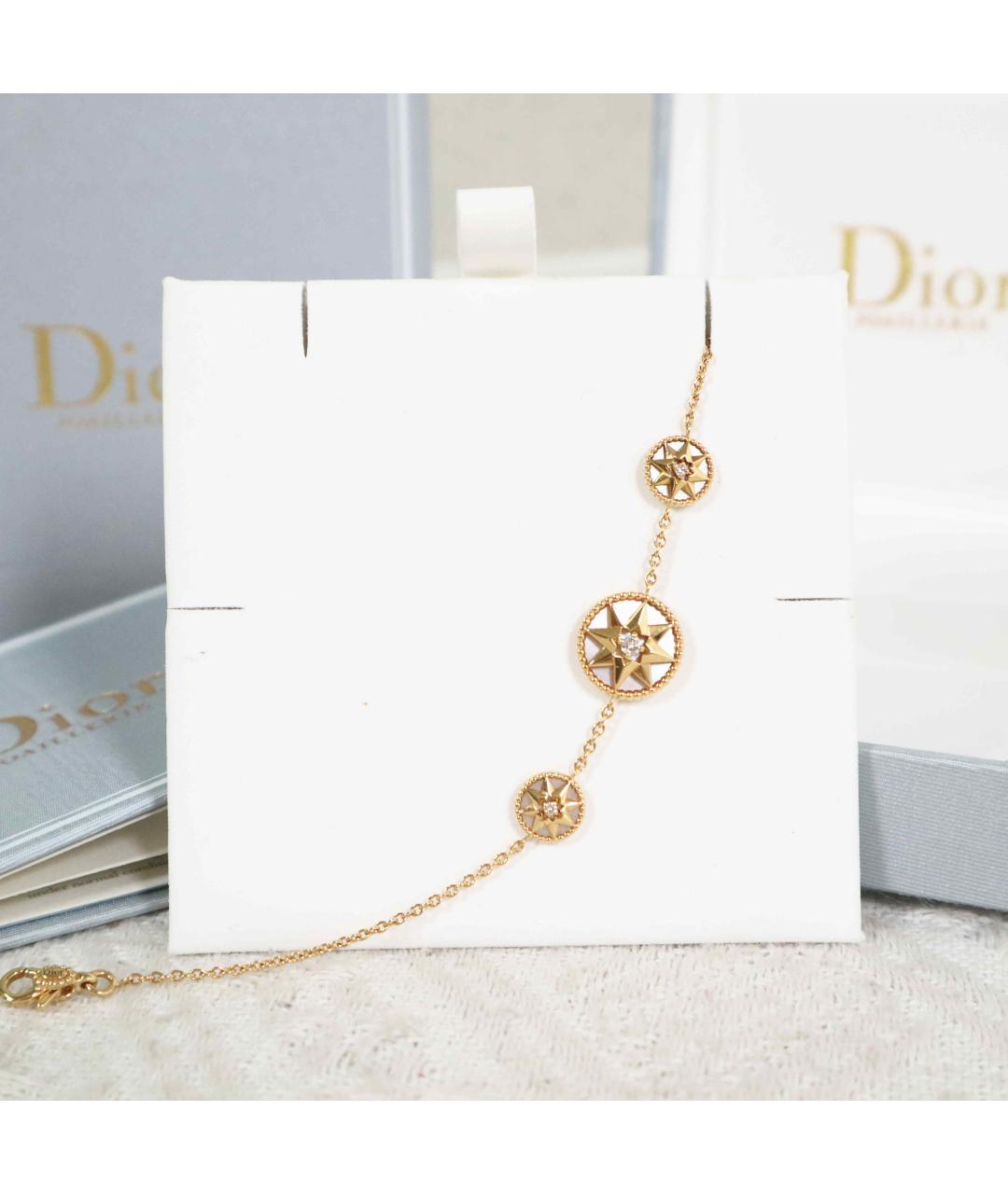 CHRISTIAN DIOR Золотой браслет из желтого золота, фото 2