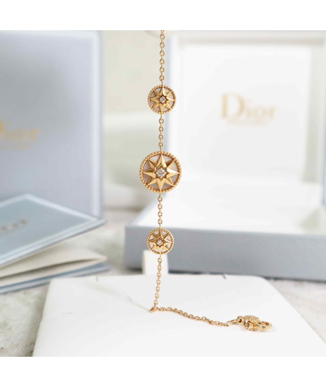 CHRISTIAN DIOR Золотой браслет из желтого золота, фото 4