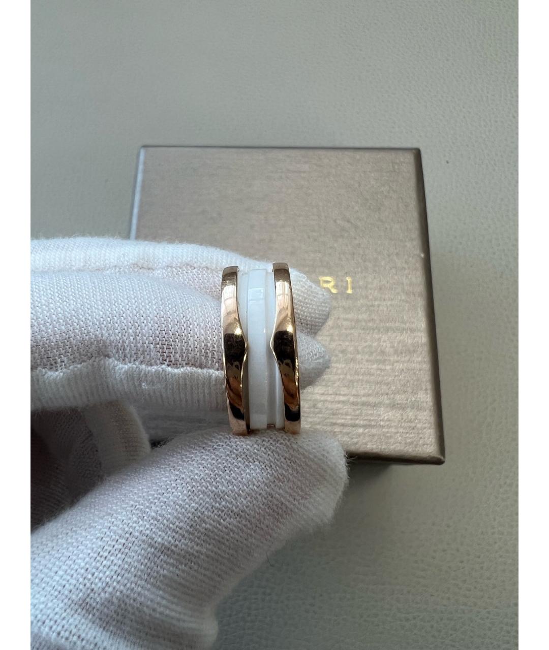 BVLGARI Белое кольцо, фото 4