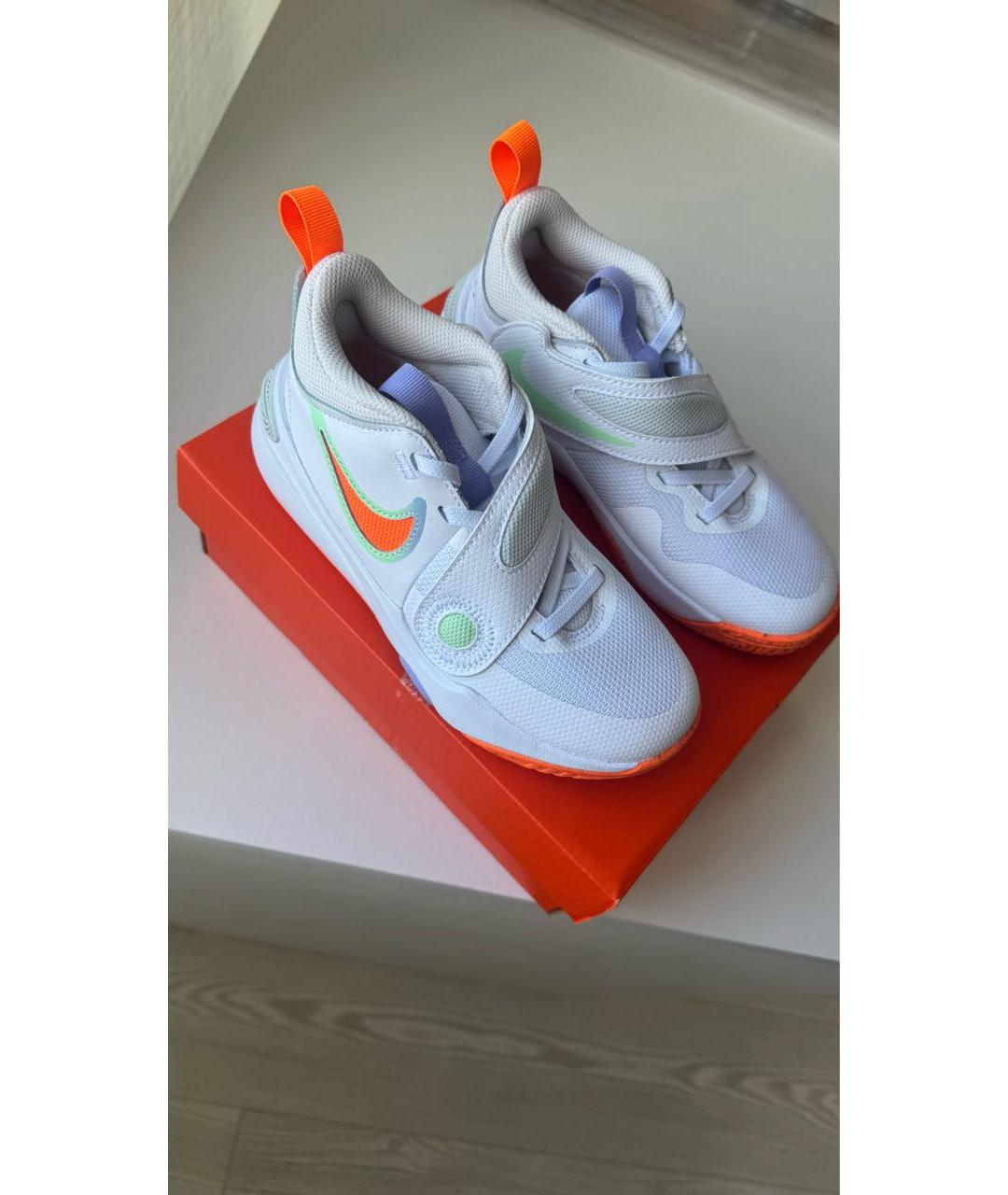 NIKE KIDS Белые кеды, фото 2