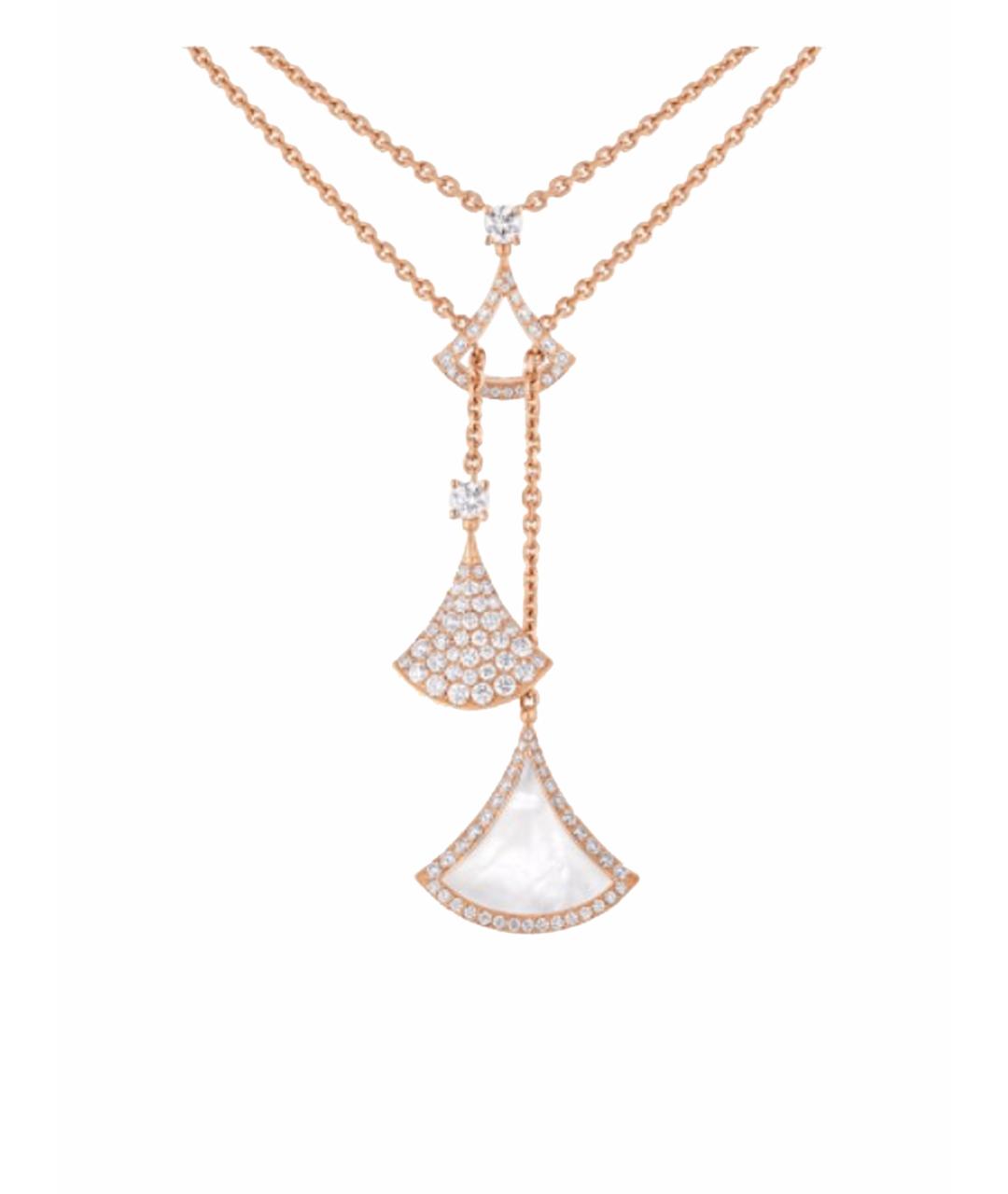 BVLGARI Золотое колье из розового золота, фото 1