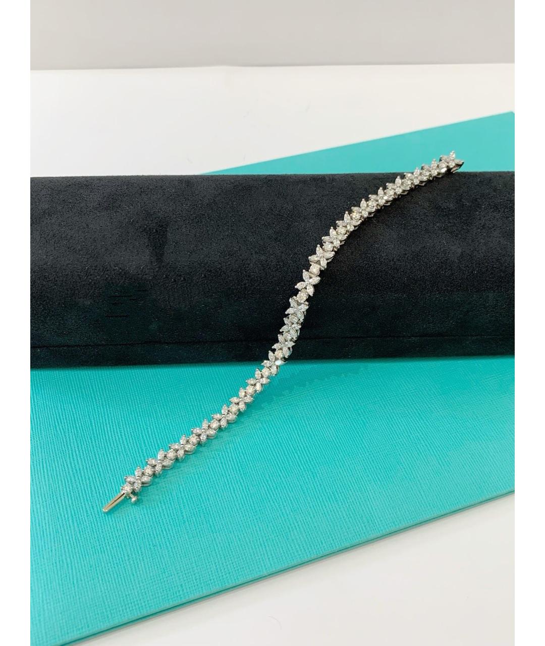 TIFFANY&CO Серебрянный браслет из белого золота, фото 3