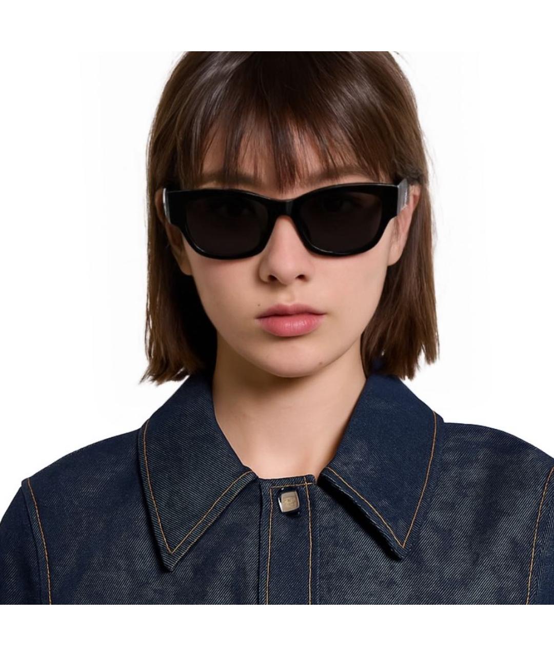 CELINE Черные солнцезащитные очки, фото 6