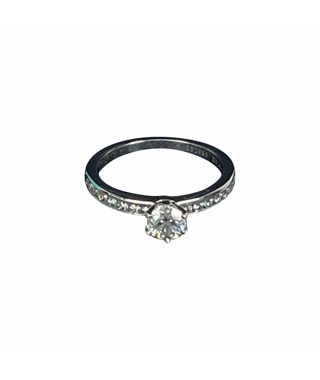 TIFFANY&CO Серебряное платиновое кольцо, фото 1