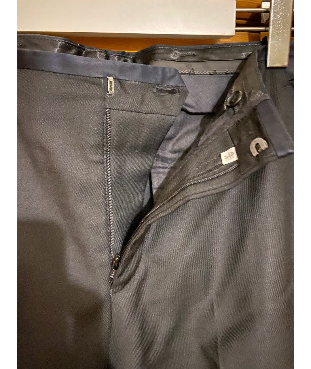 GIVENCHY Черные шерстяные классические брюки, фото 3