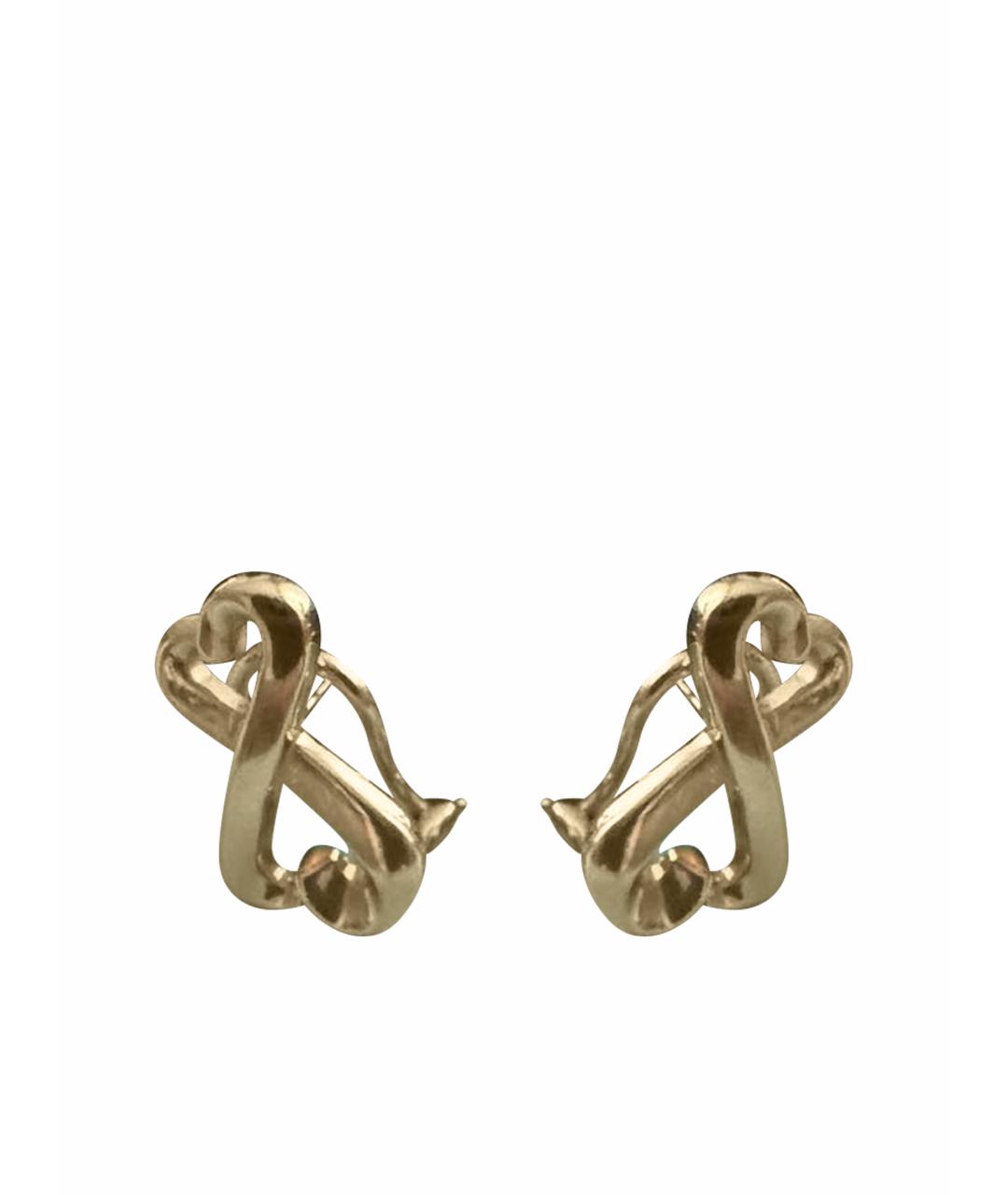 TIFFANY&CO Золотые серьги из желтого золота, фото 1