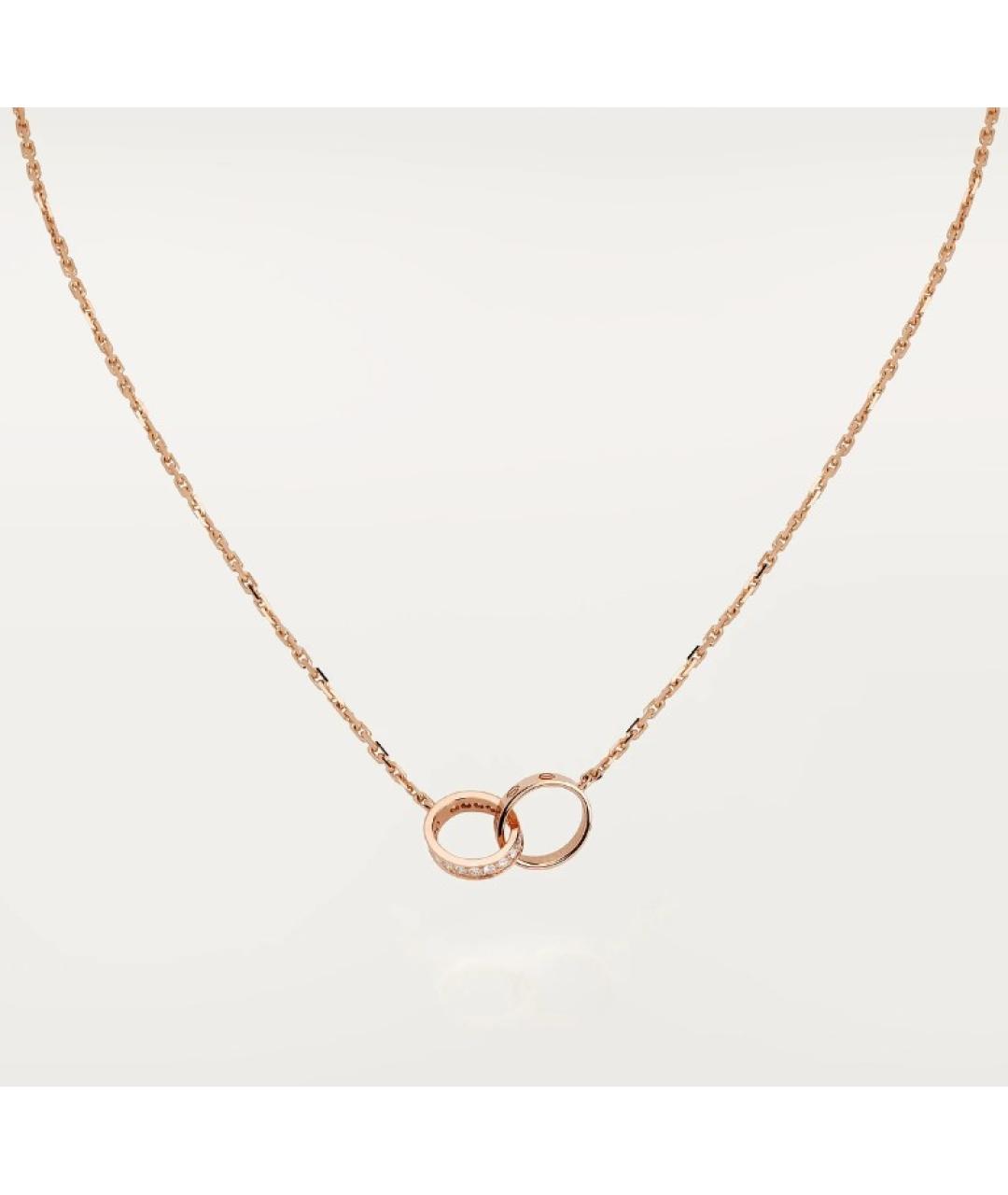 CARTIER Золотое колье из розового золота, фото 10