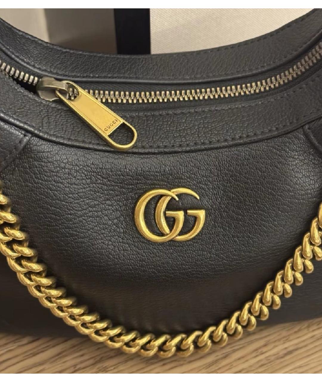 GUCCI Черная сумка с короткими ручками, фото 4