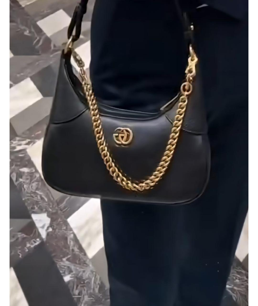 GUCCI Черная сумка с короткими ручками, фото 9