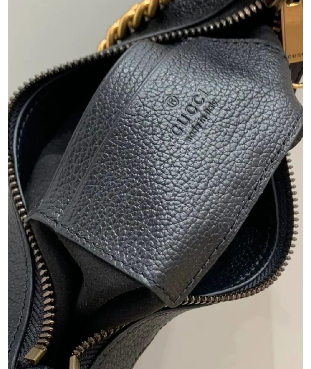 GUCCI Черная сумка с короткими ручками, фото 5
