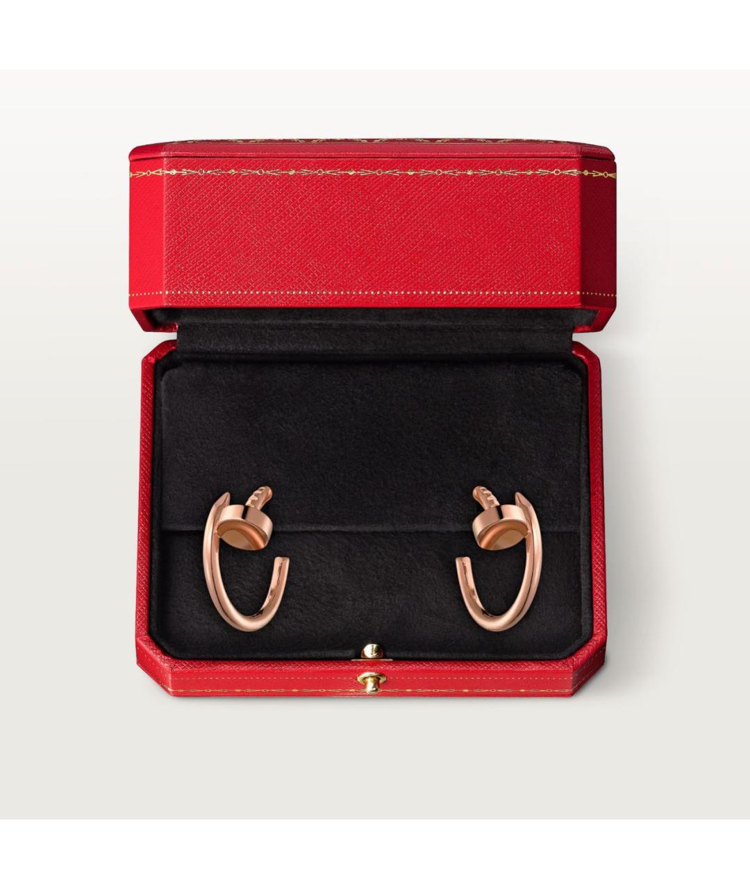 CARTIER Золотые серьги из розового золота, фото 4
