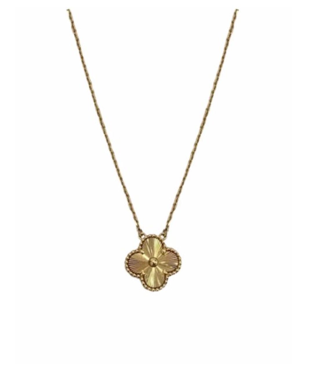 VAN CLEEF & ARPELS Золотое колье из желтого золота, фото 7