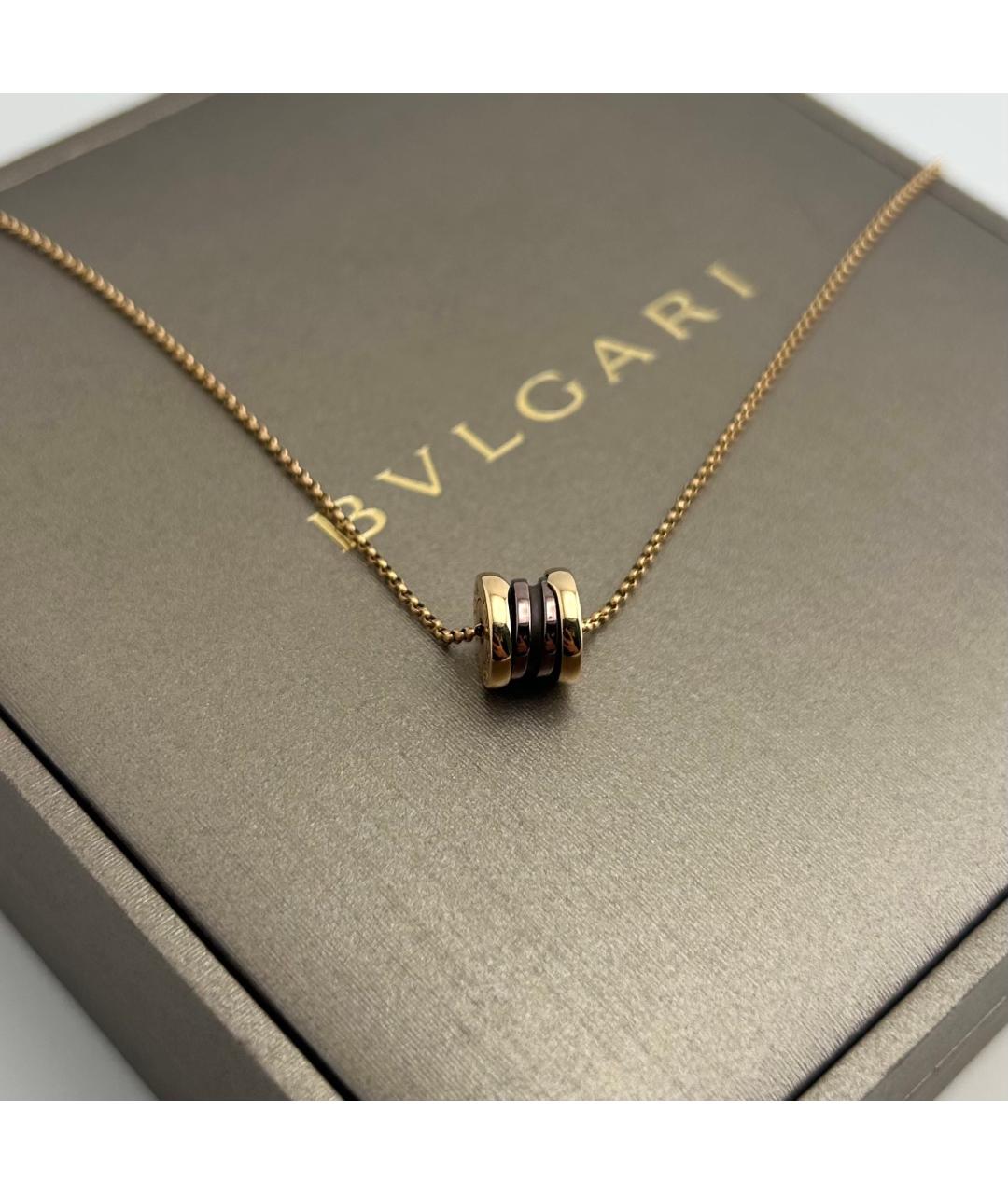 BVLGARI Золотое колье из розового золота, фото 5