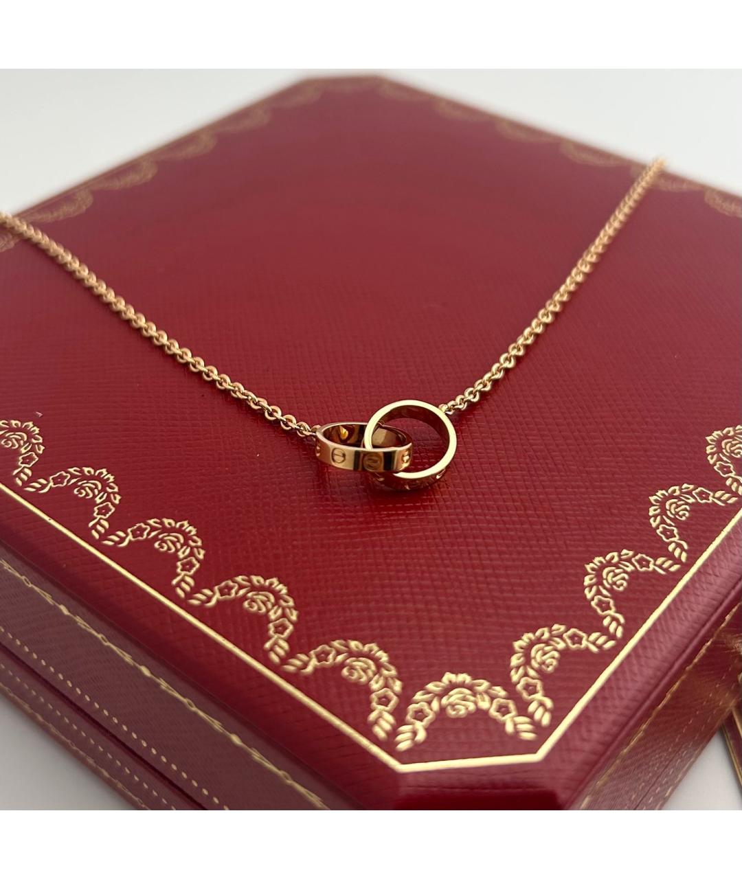 CARTIER Золотое колье из розового золота, фото 4