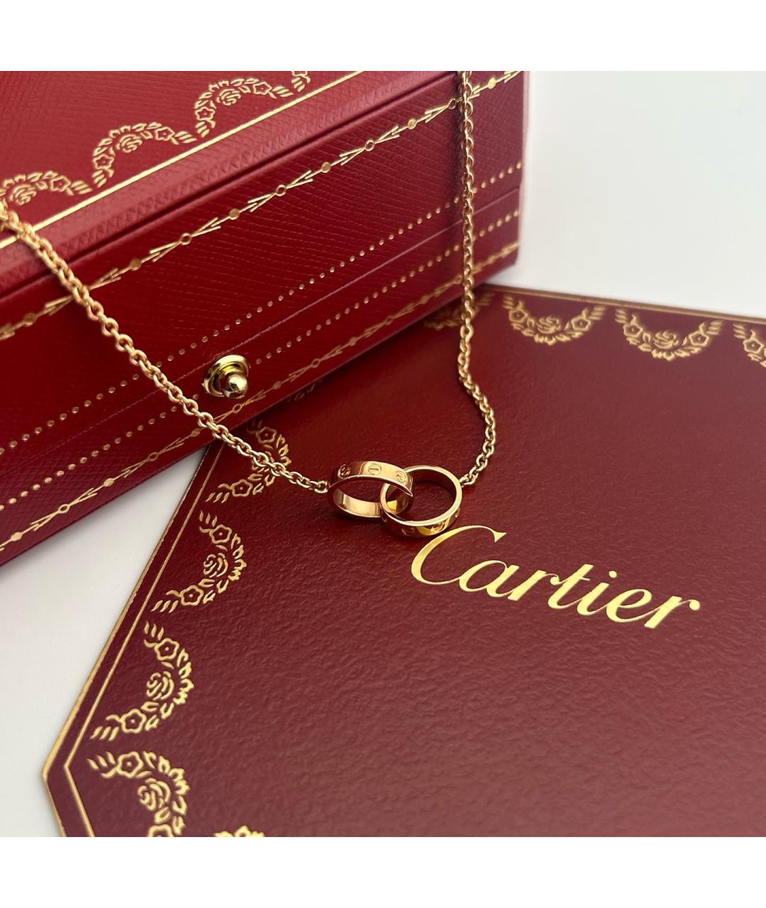 CARTIER Золотое колье из розового золота, фото 2