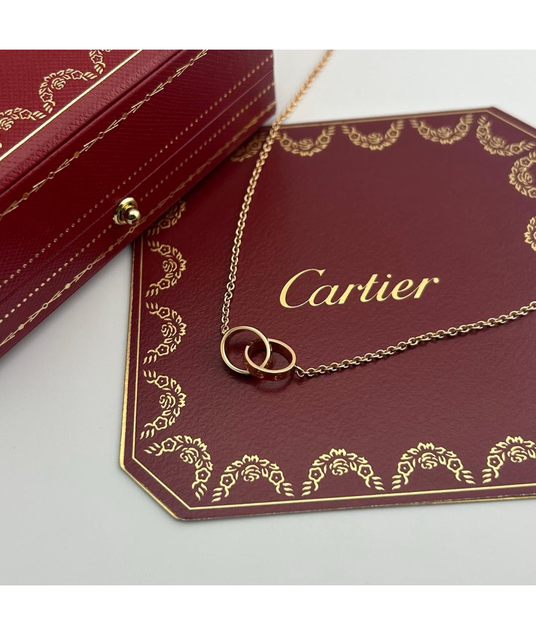 CARTIER Золотое колье из розового золота, фото 3