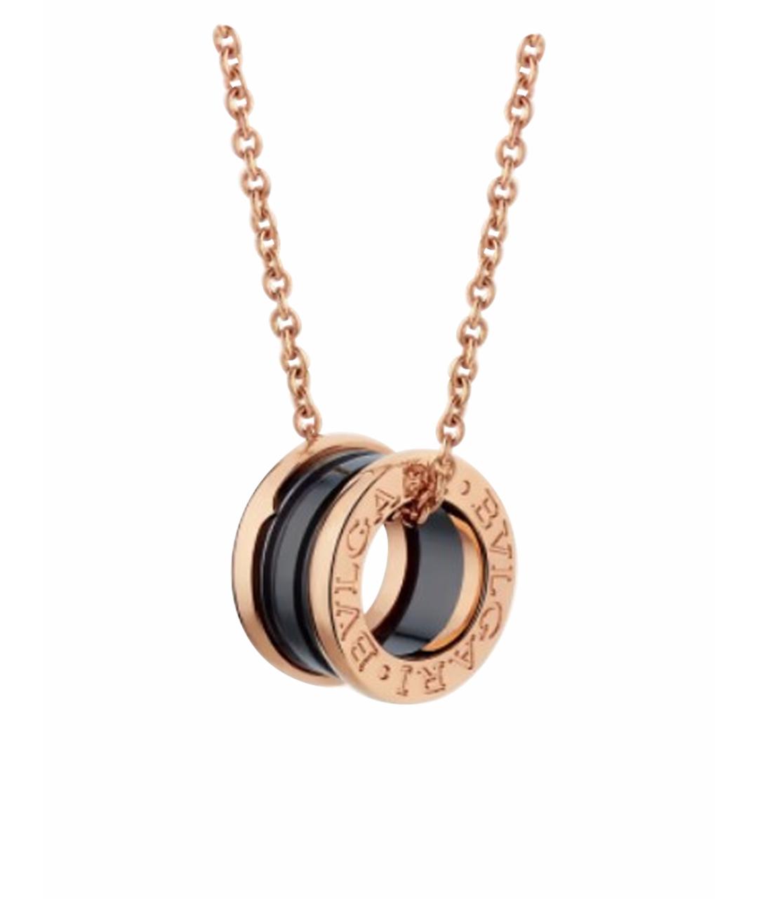 BVLGARI Золотое колье из розового золота, фото 1