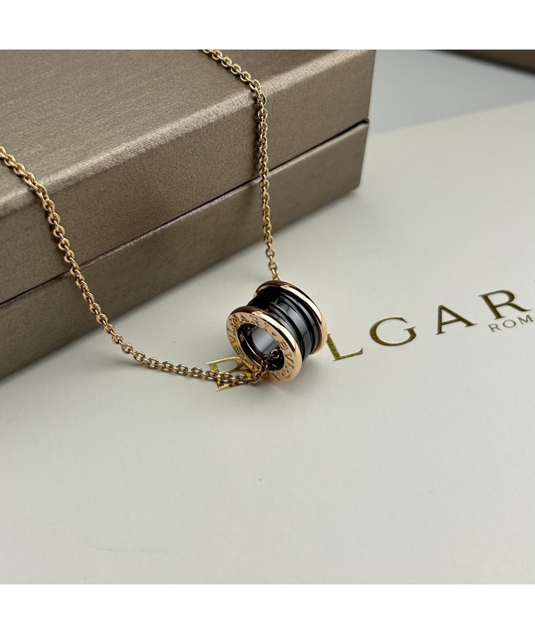 BVLGARI Золотое колье из розового золота, фото 2
