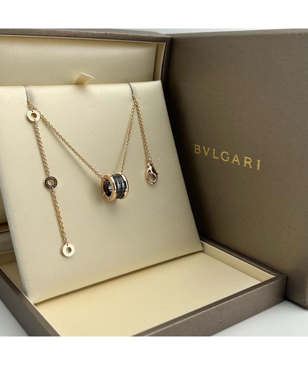 BVLGARI Золотое колье из розового золота, фото 6