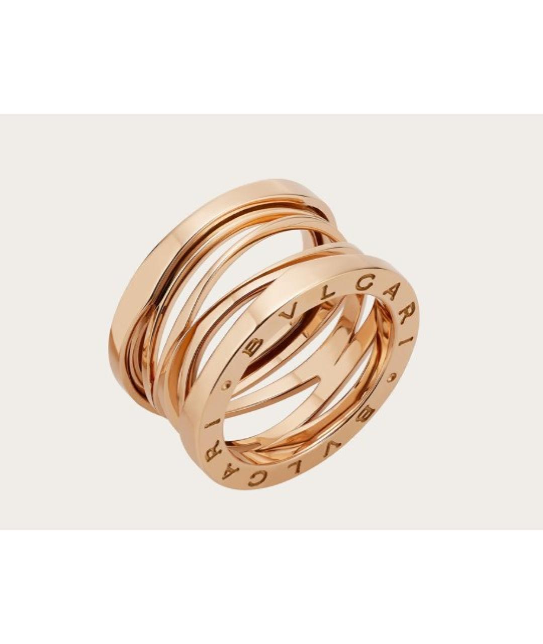 BVLGARI Золотое кольцо из розового золота, фото 8