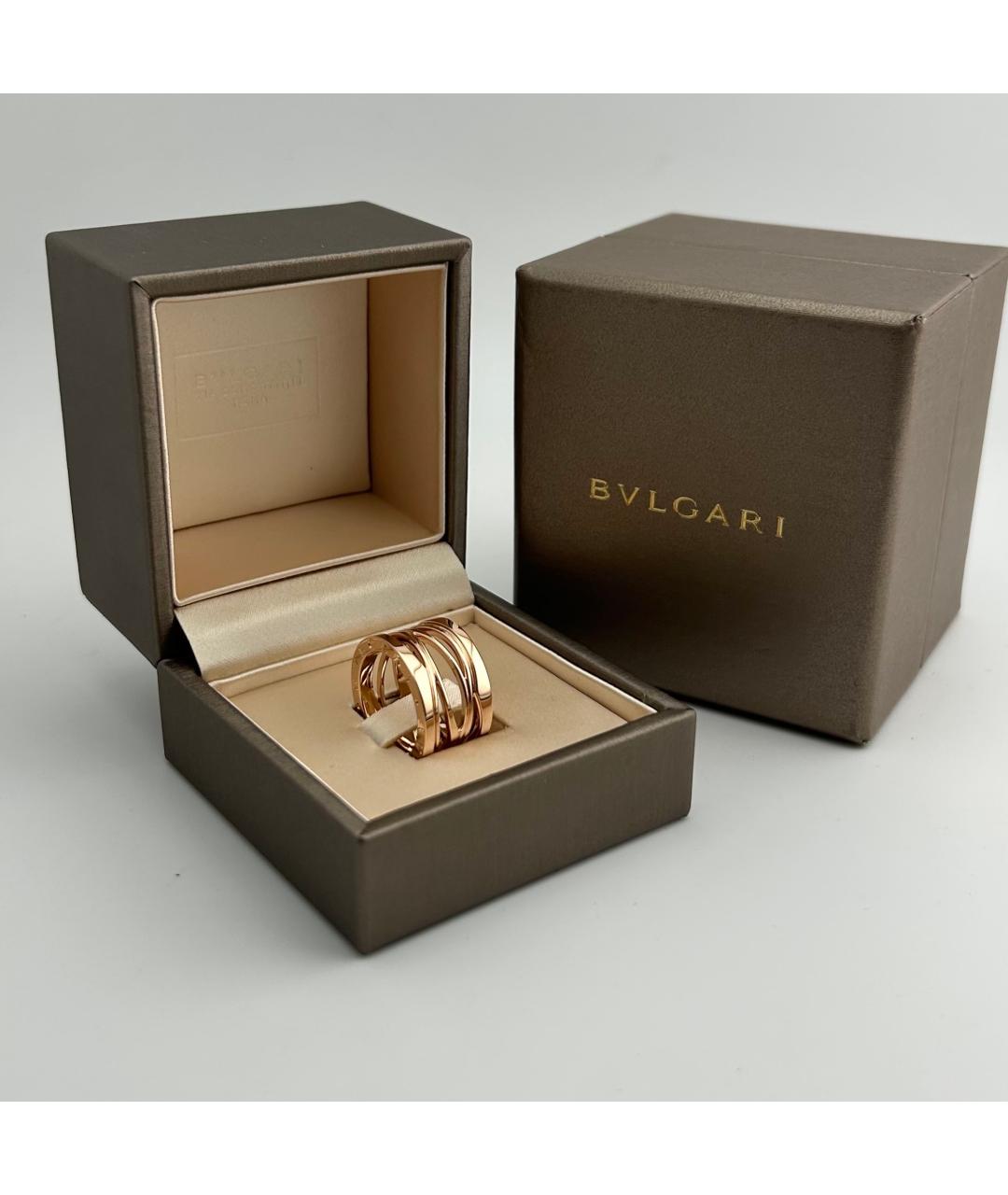 BVLGARI Золотое кольцо из розового золота, фото 2