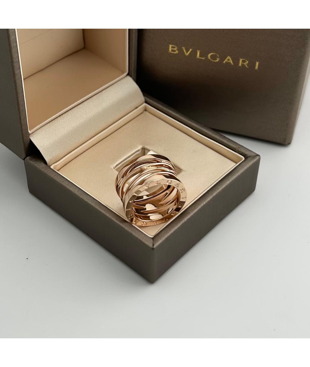 BVLGARI Золотое кольцо из розового золота, фото 4