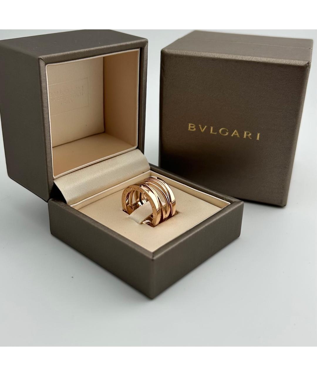 BVLGARI Золотое кольцо из розового золота, фото 3