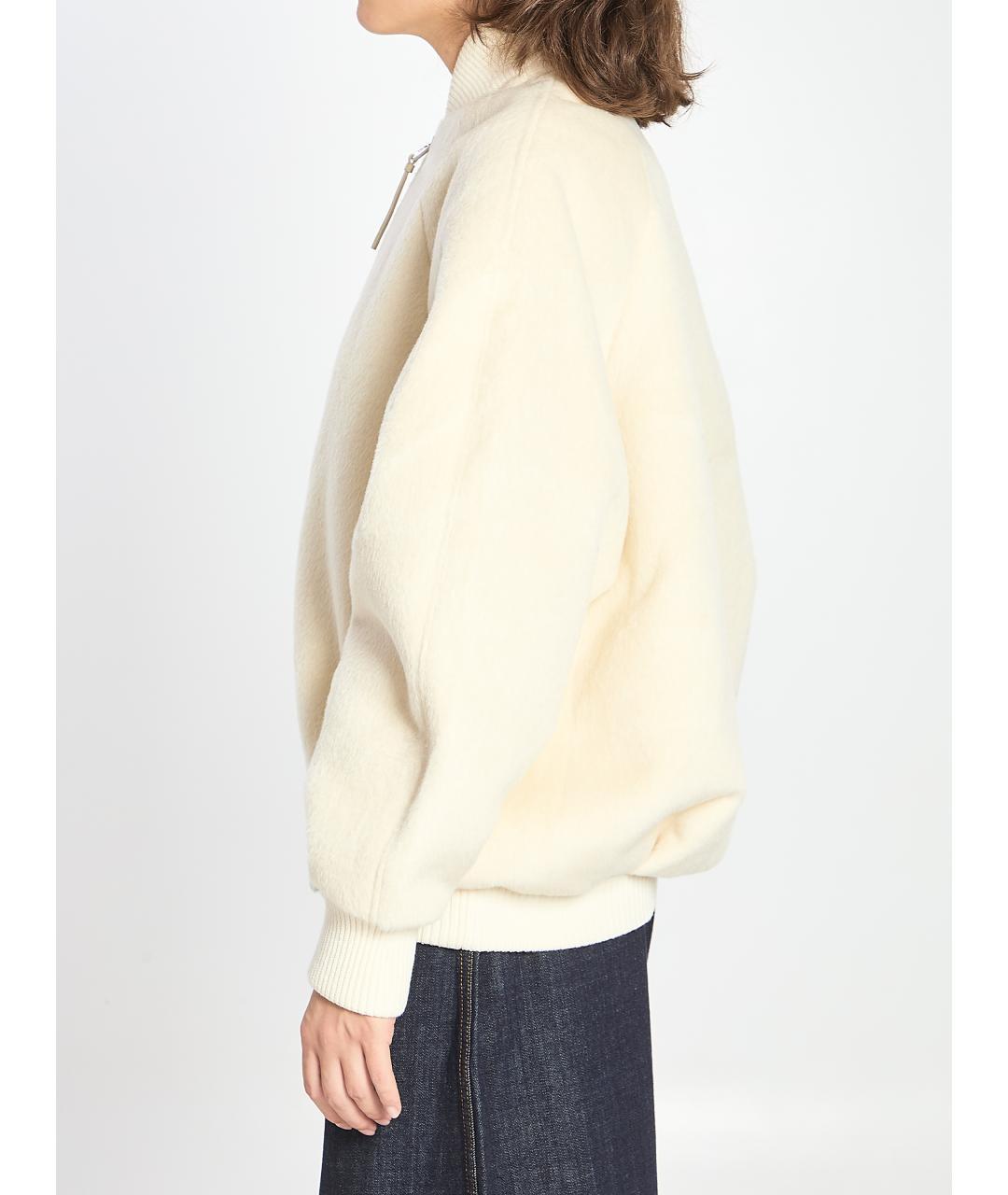 JACQUEMUS Желтая шерстяная куртка, фото 3